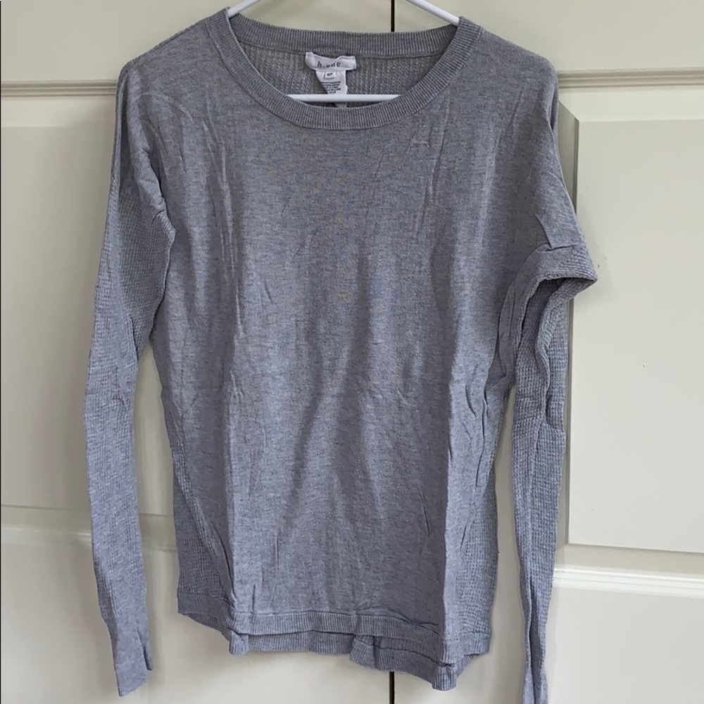 Hone Long sleeve gray shirt